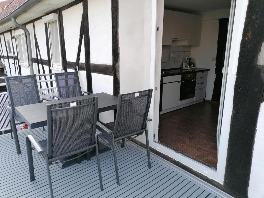 Neu Fewo Oels Witzenhausen Mit Balkon Dış mekan fotoğraf